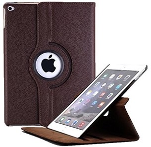 Rotatable Tablet Case Apple iPad Air/9.7 2017 - Brown