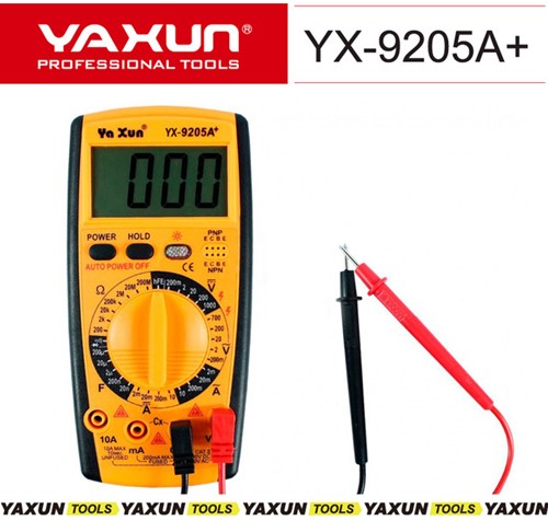 Yaxun Digital Multimeter YX-9205A+