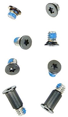 Macbook Retina 12 inch A1534 Bottom Screws - Grey