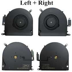Macbook Pro Retina 15 A1398 CPU Cooling Fan Set 2013-2015