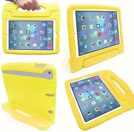 Anti-Shock Baby Tablet Case Apple Mini 1,2,3,4 - Geel