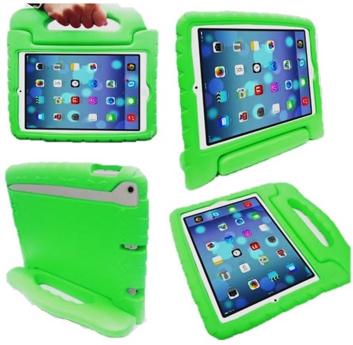 Anti-Shock Baby Tablet Case Apple Mini 1,2,3,4 - Groen