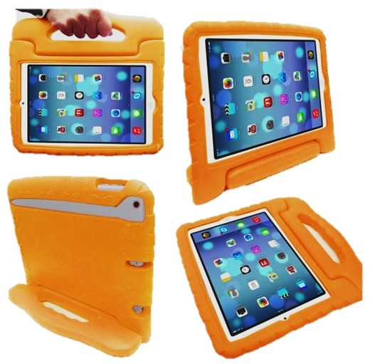 Anti-Shock Baby Tablet Case Apple Mini 1,2,3,4 - Oranje