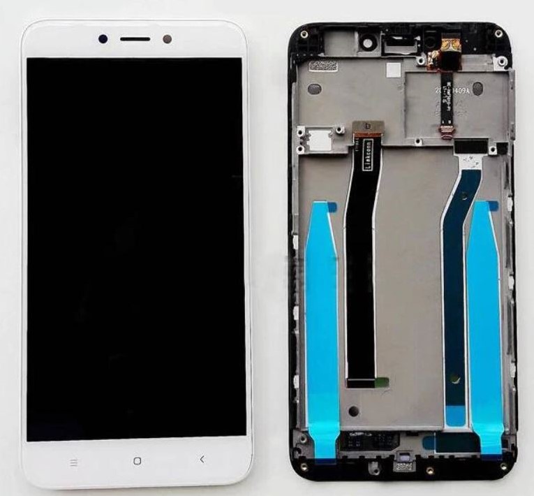Xiaomi Redmi 4X - LCD Display Complete w/Frame - White