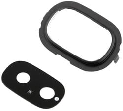 Galaxy J4 2018 J400 - Camera Lens w/Cover - Zwart