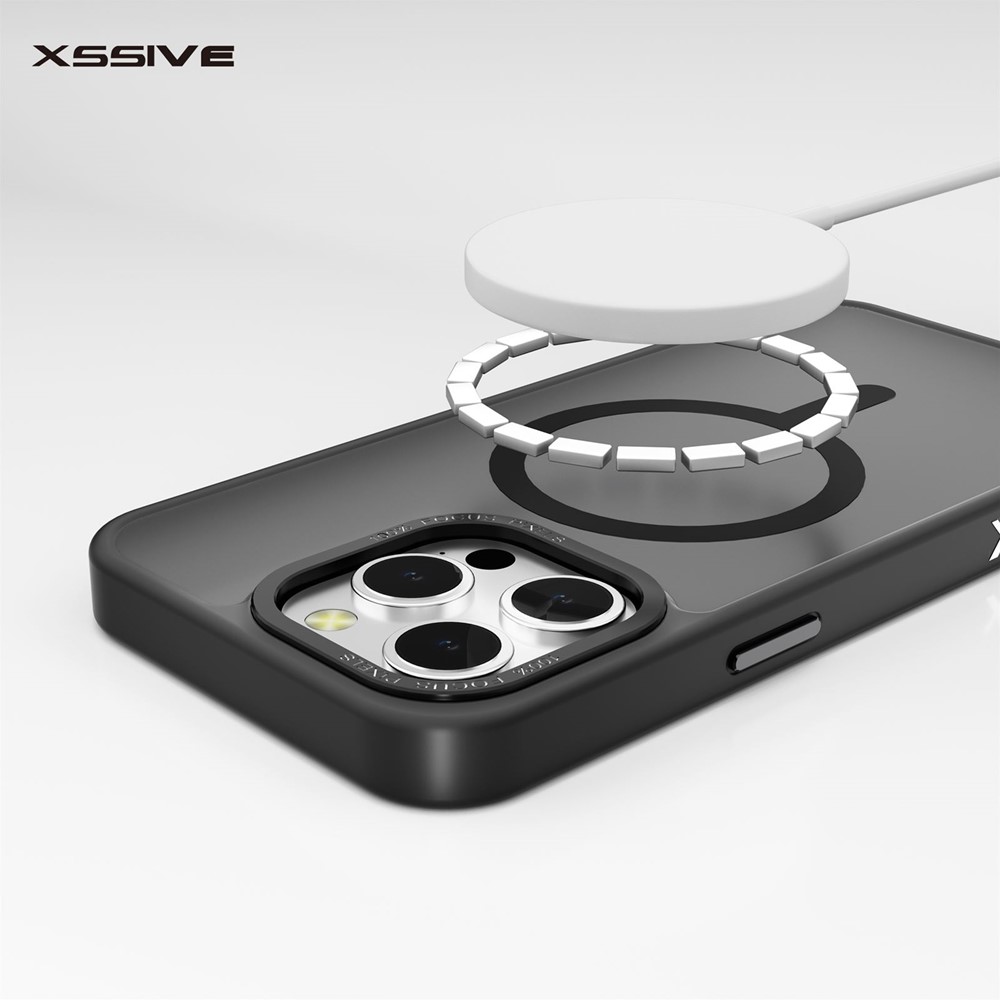 Xssive Back Case for Magsafe iPhone 14 Pro Max - Black-2