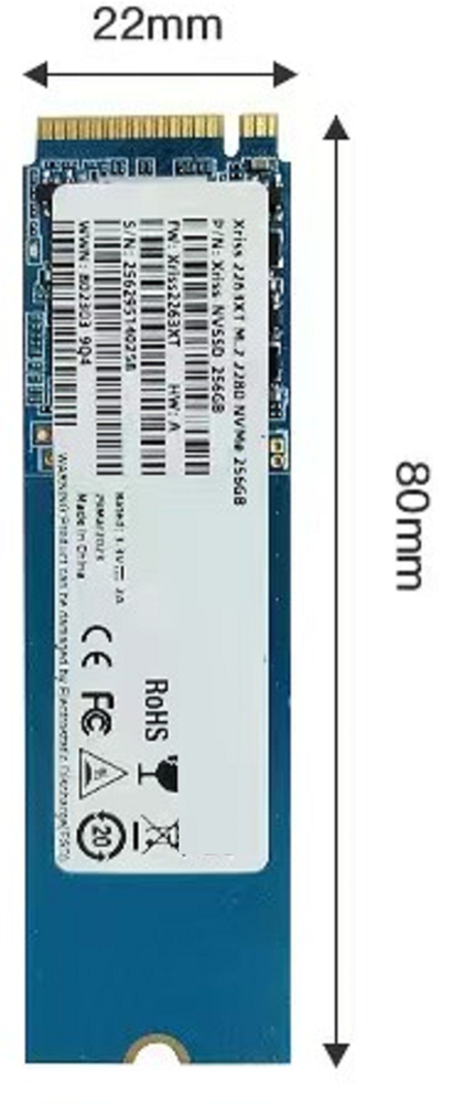 Xriss M.2 NVME PCle 2TB SSD