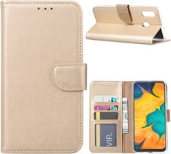 Book Case Samsung Galaxy A30 - Goud