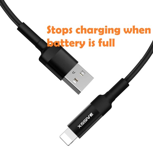 Xssive Auto Disconnect USB Cable for iPhone 1m XSS-ADL1M