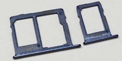 Galaxy J4 2018 J400 - Simcard Tray - Blauw