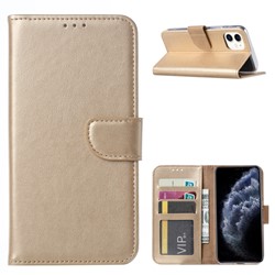 Book Case Apple iPhone 11 Pro (5.8) - Goud