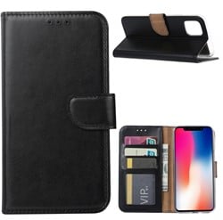 Book Case Apple iPhone 11 Pro Max - Zwart
