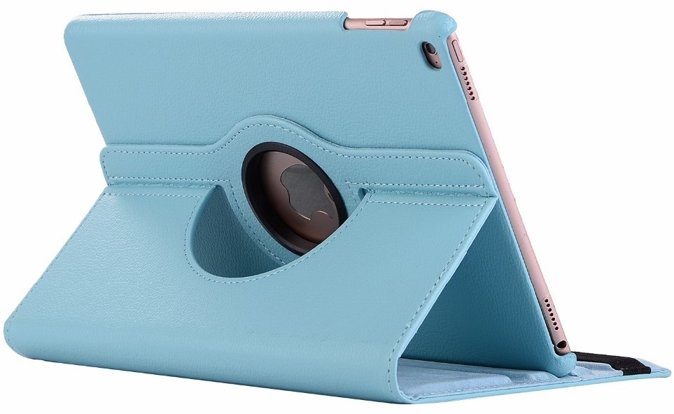 Rotatable Tablet Case Apple iPad 10.2 2019 - Light Blue
