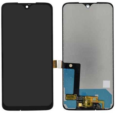 LCD Display Complete Service Pack Moto G7 Plus - Zwart