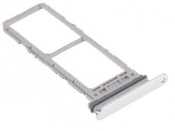 Galaxy Note 10 N970 - DUO Simcard Tray - Zilver