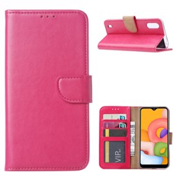 Book Case Samsung Galaxy A01 - Pink