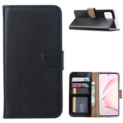 Book Case Samsung Galaxy Note 10 Lite - Zwart