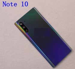 Battery Cover Compatible Galaxy Note 10 - Zilver