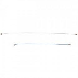 Galaxy A10 - Antenna Cable Set - Blauw en Wit