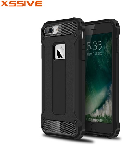 Xssive Anti-Shock Back Cover Apple iPhone 7Plus/8Plus - Zwart