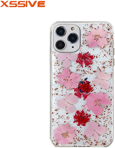 Xssive Hard Back Case Flower Serie Apple iPhone 11 Pro - Pink
