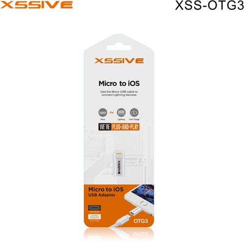 Xssive OTG Micro to iPhone - OTG3