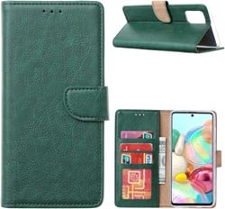 Book Case Samsung Galaxy A71 - Groen
