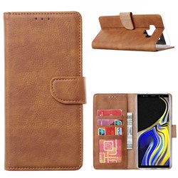Book Case Samsung Galaxy Note 9 N960 - Licht Bruin