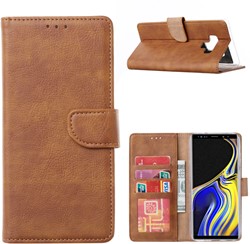 Book Case Samsung Galaxy Note 9 N960 - Licht Bruin