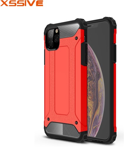 Xssive Anti Shock Back Cover Apple iPhone 11 Pro Max - Rood