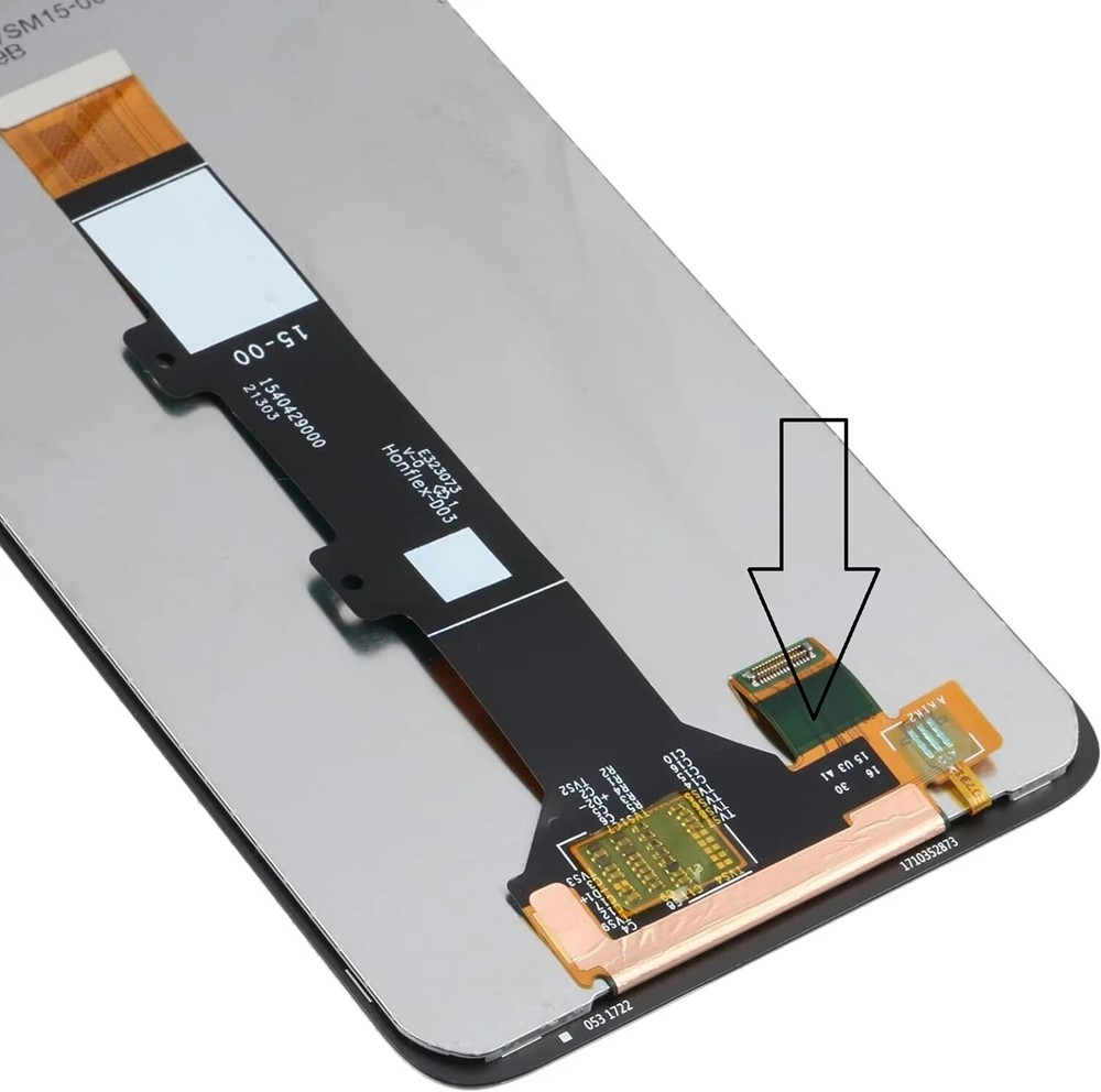 Moto E30 / E40 - LCD Display Complete - Black-2