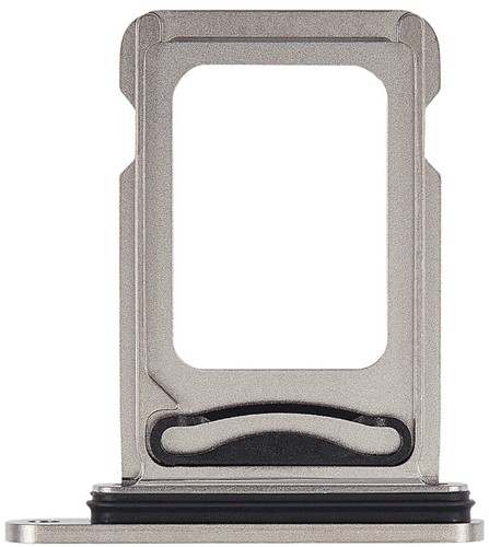 iPhone 15/15 Plus - Simcard Tray -Grey Zilver