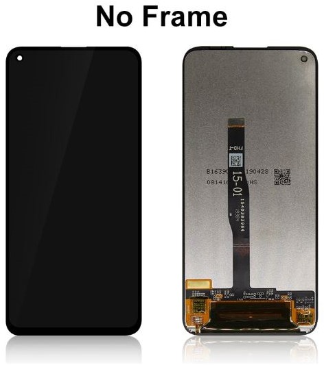 Huawei P40 Lite - LCD Display Complete no Frame - Zwart