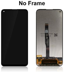 Huawei P40 Lite - LCD Display Complete no Frame - Zwart