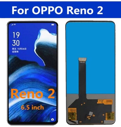 Oppo Reno2 - LCD Display Complete no Frame - Zwart