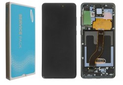 LCD Display Service Pack Galaxy S20 4G/5G G980/G981 GH82-22131A - Black