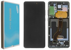 LCD Display Service Pack Galaxy S20 4G/5G G980/G981 GH82-22131A - Black