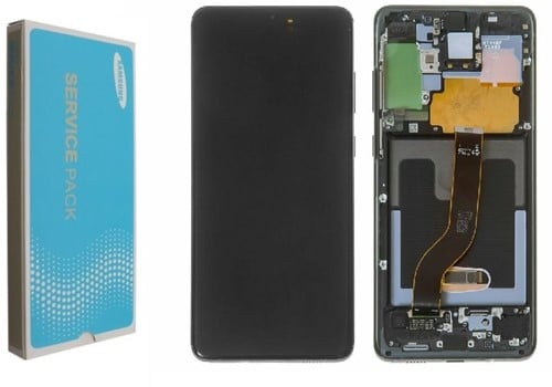 LCD Display Service Pack Galaxy S20 4G/5G G980/G981 GH82-22123D - Blauw