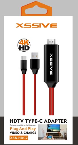 Xssive 2in1 HDTV Cable XS-HDC02 - 2m
