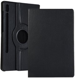 Tablet hoes 360gr.draaibaar Galaxy Tab S7/S8/S9/S10/S11 - Zwart