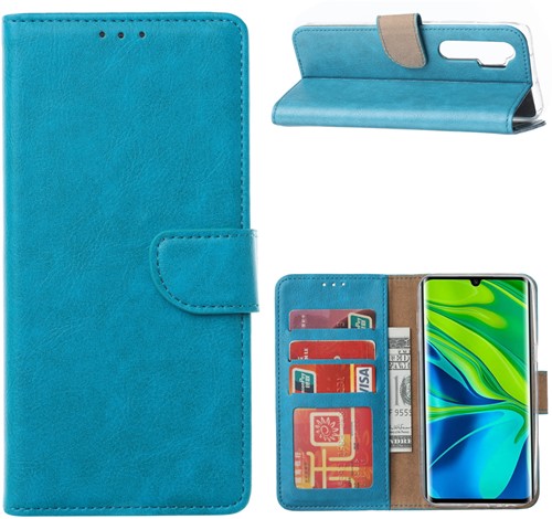 Book Case Xiaomi Mi Note 10 Lite - Turquoise