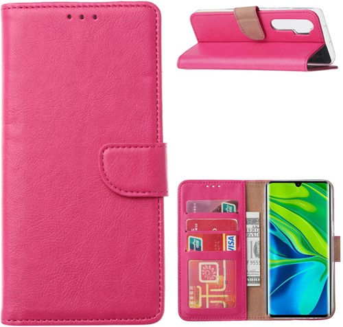 Book Case Xiaomi Mi Note 10 Lite - Pink