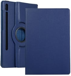 Tablet hoes 360gr.draaibaar Samsung Galaxy Tab S7 T870 - Donker Blauw