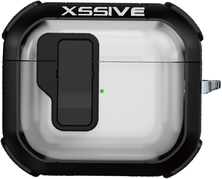 Xssive Protective Case for AirPods 3 XSS-PODSGUARD - Black