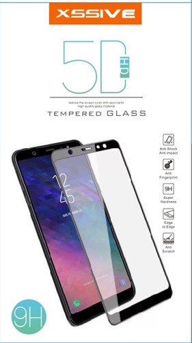 Xssive 5D Tempered Glass Samsung Galaxy A41 - Zwart