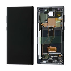LCD Display Service Pack Galaxy Note 10 N970 GH69-33097B - Zwart