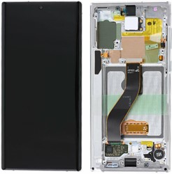 LCD Display Service Pack Galaxy Note 10 N970 GH82-20818B - Wit