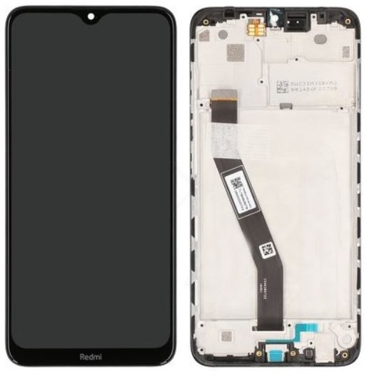 LCD Display Service Pack Xiaomi Redmi 8 with Frame - Black
