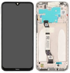LCD Display Service Pack Xiaomi Redmi Note8 with Frame - Wit