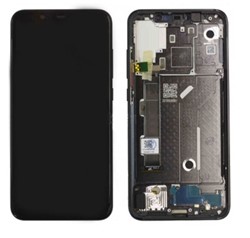 LCD Display Service Pack Xiaomi Mi 8 with Frame - Black